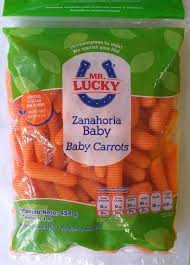 zanahoria baby   bolsa 454 gr